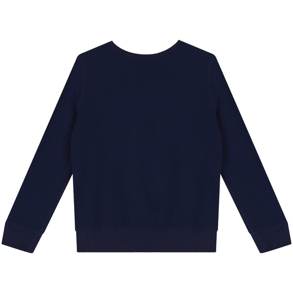 Polo Ralph Lauren Girls Navy Blue Polo Bear Sweatshirt, M (8-10) - Picture 2 of 12